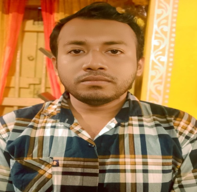 <center><b><div style="color:darkblue;font-size:20px;">Samrat Mondal</div></b></center> <br>
<center><div style="color:skyblue;font-size:15px;">Asst. Quality Manager</div></center>
<br>
<center><div style="color:grey;font-size:15px;">Performs Quality Checks for the inventory. Looks after Billing,Documentation and Store Management.</div></center>